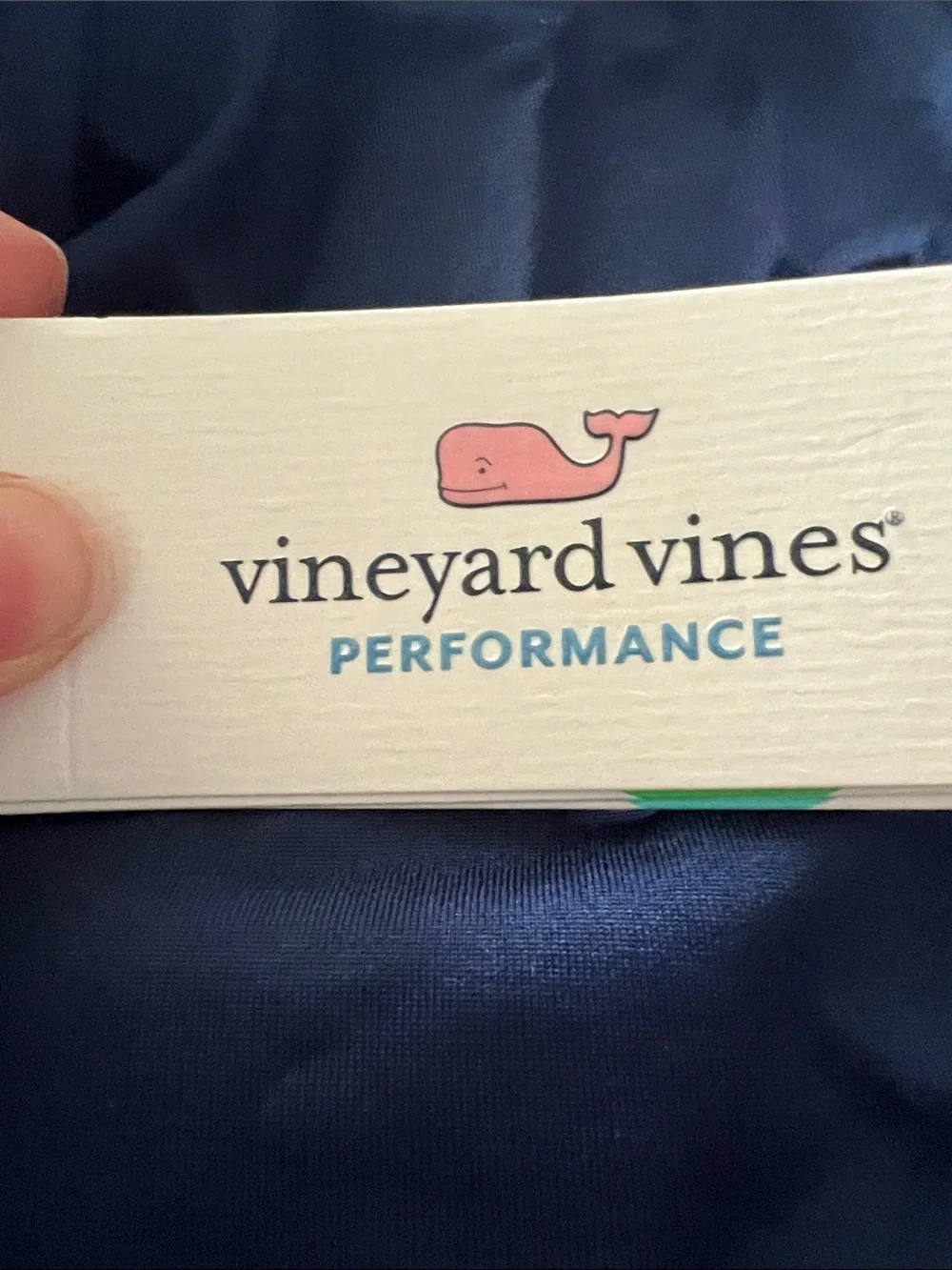 Vineyard Vines Girls' Navy Sleeveless Performance Polo